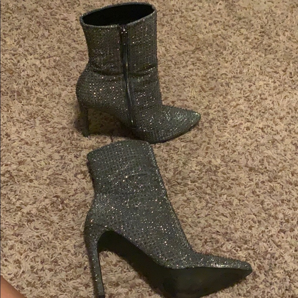 Sparkly Steve Madden Booties